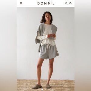 Donni The Stripe Eco-Terry Short